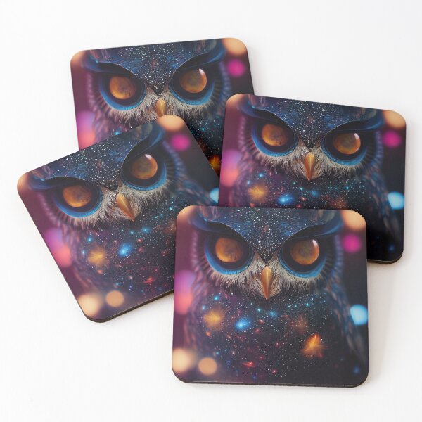 Item preview, Cosmic owl - Midjourney designed and sold by AI1artist.