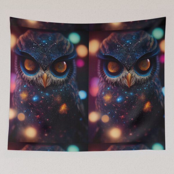 Item preview, Cosmic owl - Midjourney designed and sold by AI1artist.