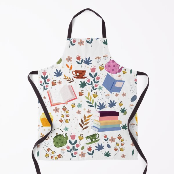 Item preview, flowery books and tea designed and sold by shirtscom.