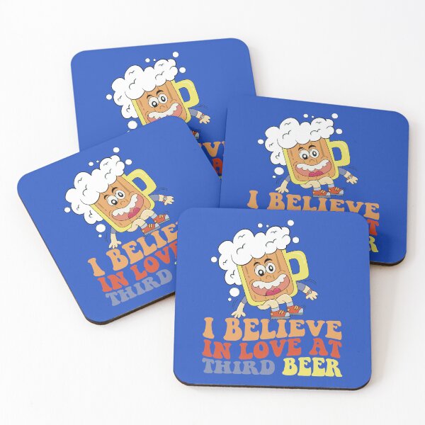 Artikelvorschau, Ich glaube an die Liebe beim dritten Bier entworfen und verkauft von ImaginarStore.