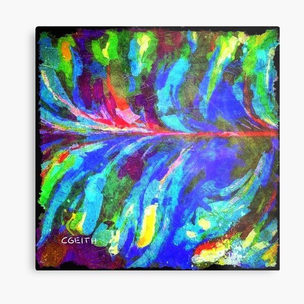 Being Centered Metal Print