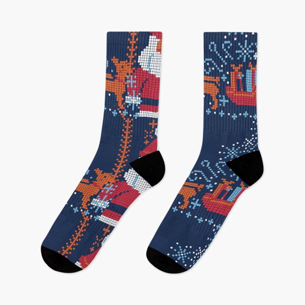 Artikelvorschau, Weihnachtsmann. Stickerei-Patches entworfen und verkauft von risingrocket.