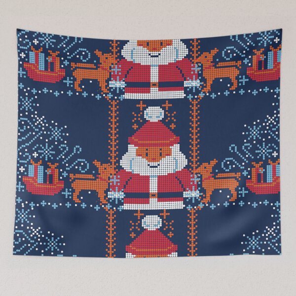 Item preview, Christmas Santa. Embroidery Patches designed and sold by risingrocket.