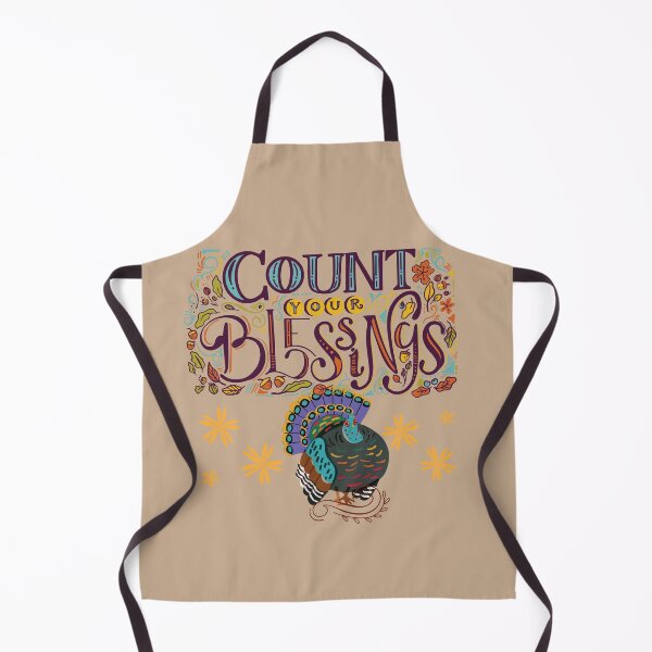 Item preview, COUNT YOUR BLESSINGS MULTICOLORED TURKEY designed and sold by LanaDevon.