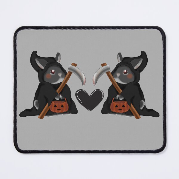 Item preview, Couple Grim Reaper Rabbit _ Bunniesmee Halloween Edition  designed and sold by bunniesmee.