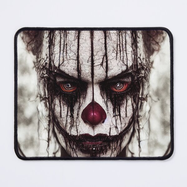 Item preview, Horror movie clown - Midjourney designed and sold by AI1artist.