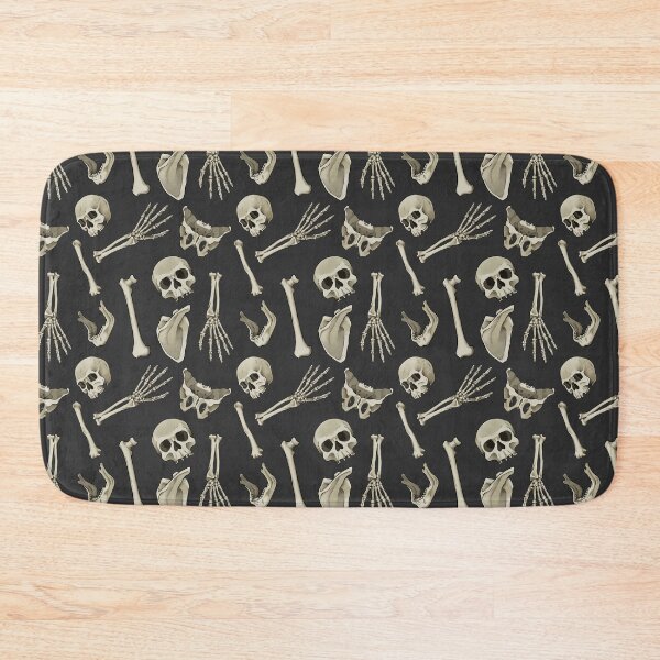 Item preview, skull and bones designed and sold by Sarya Art.
