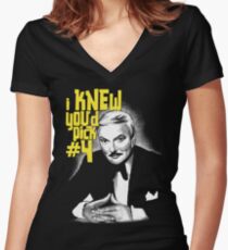 The Great Santini - Columbo Inspired Design Women's Fitted V-Neck T-Shirt