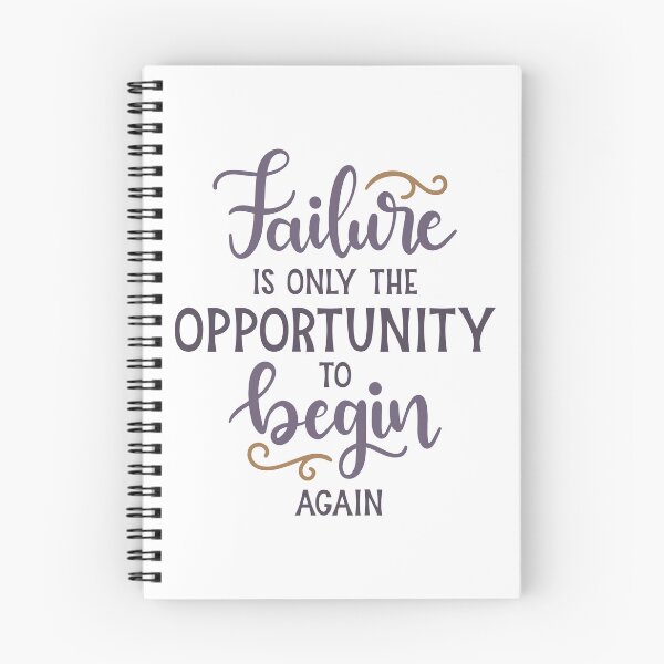 Item preview, Failure is the opportunity to start again motivational  designed and sold by Mansn.