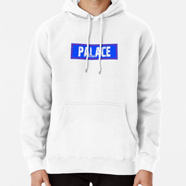 Purchases PALACE Men's Blue Block Hoodie