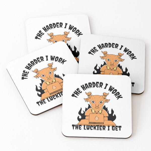 Item preview, The Harder I Work The Luckier I Get designed and sold by theredsharp.