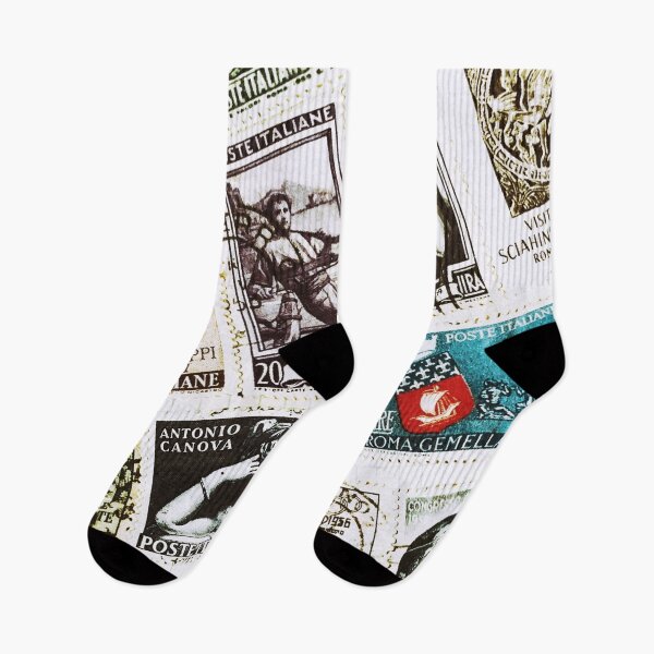 Item preview, Italian Old Stamps Hobby Art Collection designed and sold by eleonoraingrid.