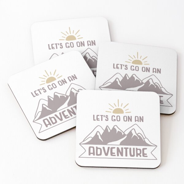 Item preview, Let's go for an adventure hiking camping designed and sold by Mansn.