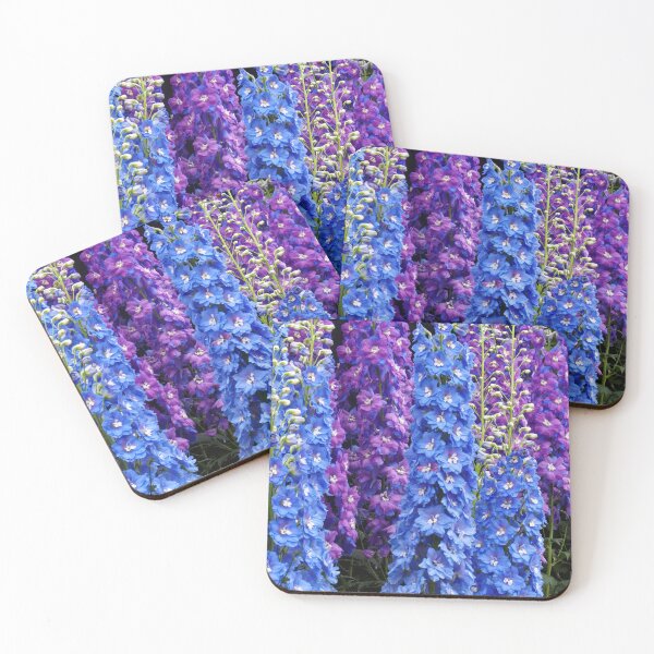 Item preview, Blue and Purple Delphinium Border designed and sold by Stephen Frost.