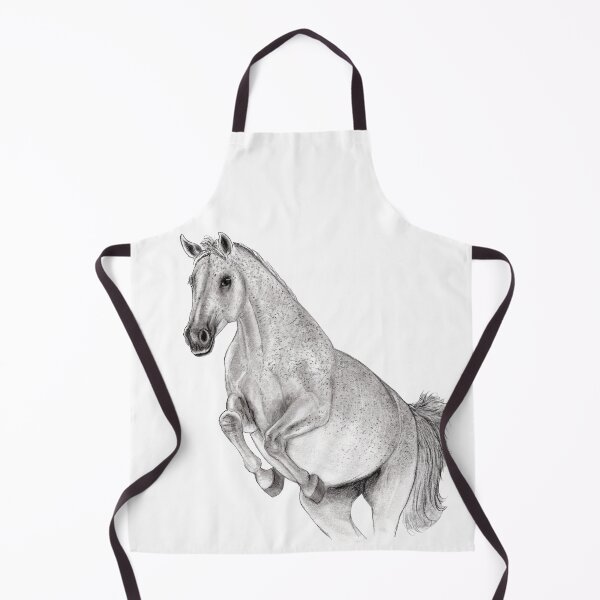 Item preview, gray horse in jump designed and sold by SylvieG18.