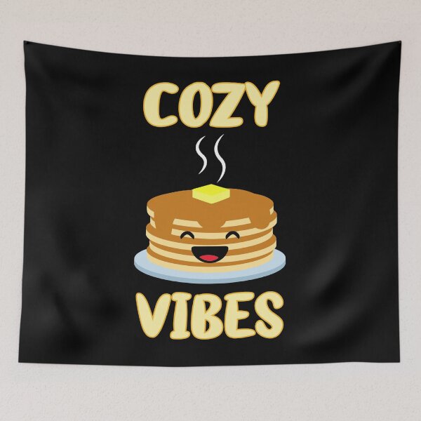 Item preview, Happy Cozy Pancake Vibes for Breakfast or Any Time designed and sold by BazaarTrades.