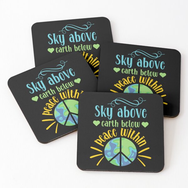 Item preview, Sky above earth below peace within designed and sold by EvergreenWhimsy.