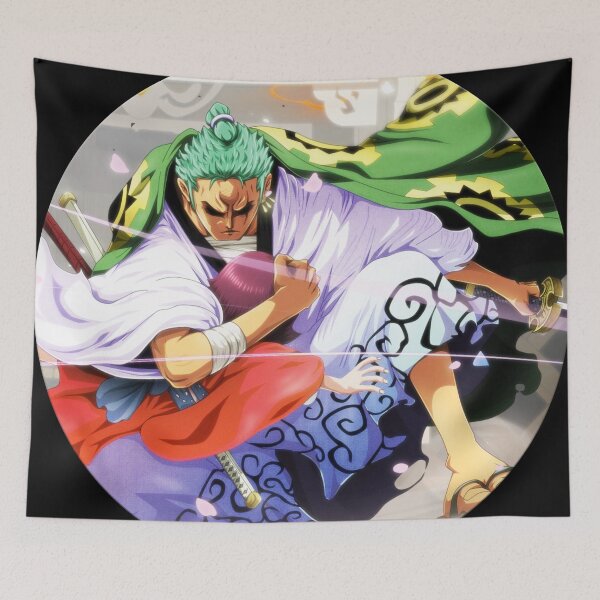 Item preview, zoro in wano from anime onepiece designed and sold by ying -anime.