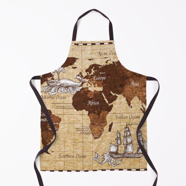 Item preview, Retro map designed and sold by OneShirt99.