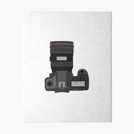 Camera Art Board Print