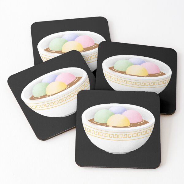 Item preview, Colorful Chinese Winter Solstice Glutinous Dōngzhì Tangyuan Dumpling  designed and sold by Alicia Chee.