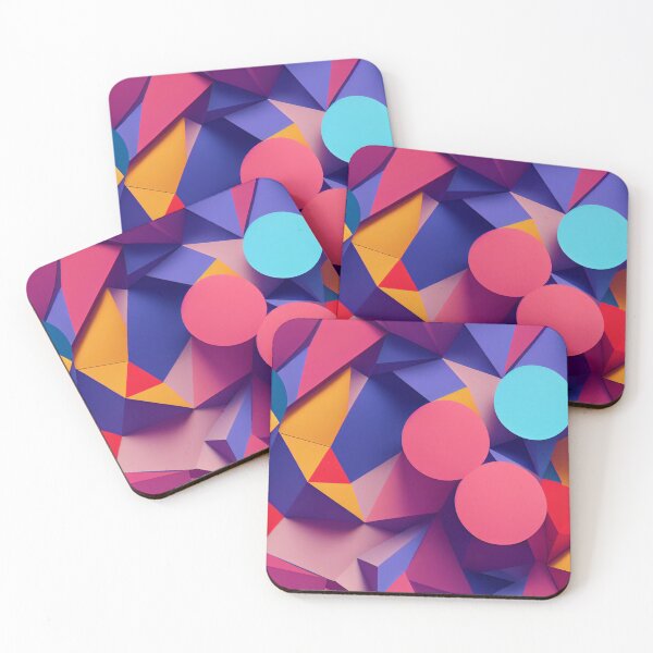 Item preview, geometric patterns of triangles and circles designed and sold by ManoloB.