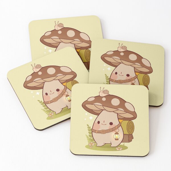 Item preview, Small adventure mushroom and snail designed and sold by Rihnlin.