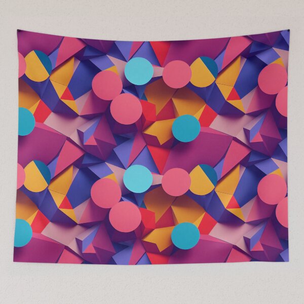 Item preview, geometric patterns of triangles and circles designed and sold by ManoloB.
