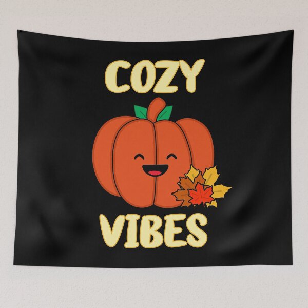 Item preview, Happy Cozy Pumpkin Vibes for the Comfy Fall Season designed and sold by BazaarTrades.