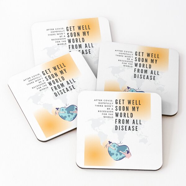 Item preview, get well soon my world from all disease designed and sold by Kiyyza.