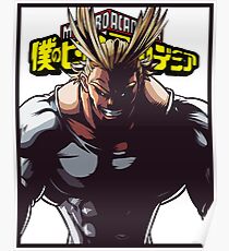 All Might Poster
