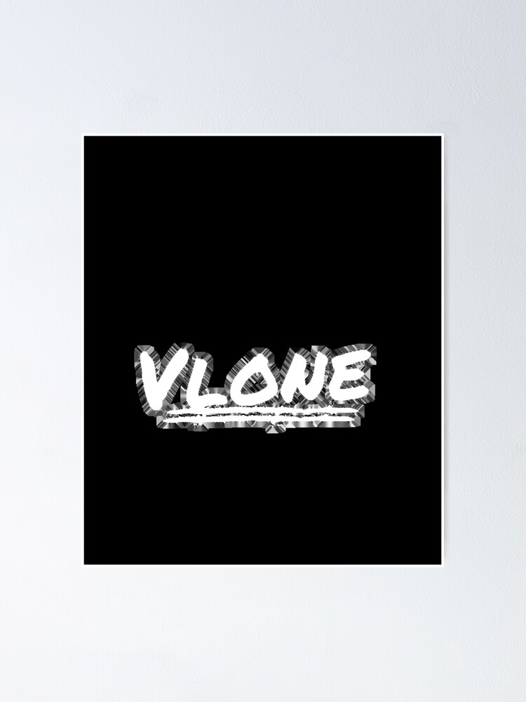 "VLone, Sticker " Poster for Sale by Errobio Redbubble