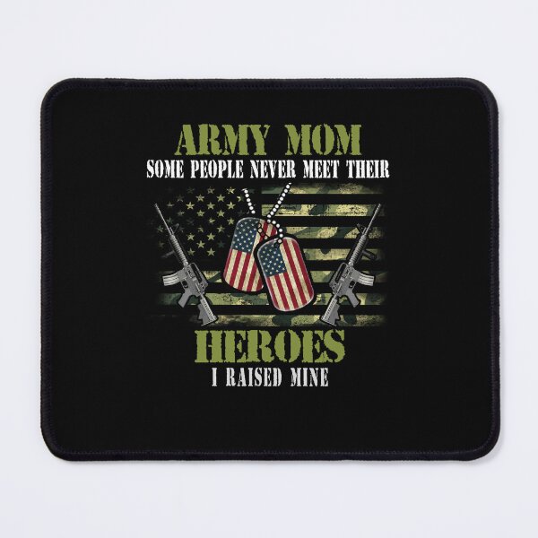 Item preview, Army Mom Military Mom Mothers Day Raised My hero designed and sold by Simeon Dorelus.