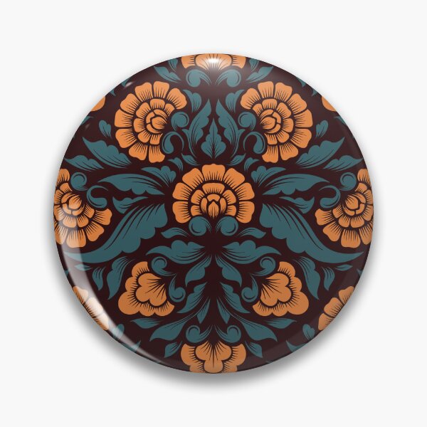 Item preview, 2195 - Victorian flowers pattern designed and sold by RouCouCou.
