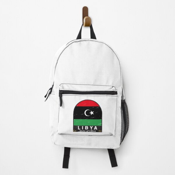 Item preview, Libya Flag Emblem Distressed Vintage designed and sold by KrisSidDesigns.