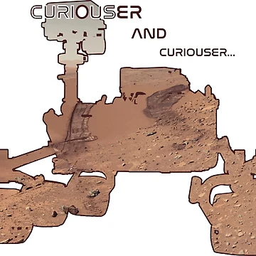 Artwork thumbnail, Curiosity Rover by Adrianna Allen