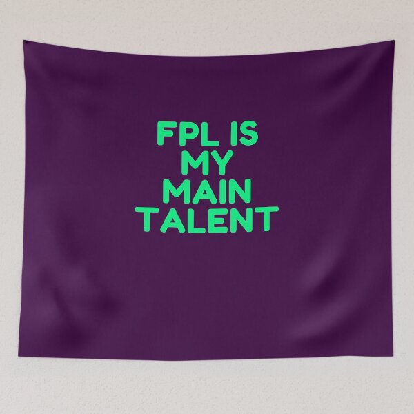 Item preview, FPL is my main talent fpl manager green text only design designed and sold by danmsimi.
