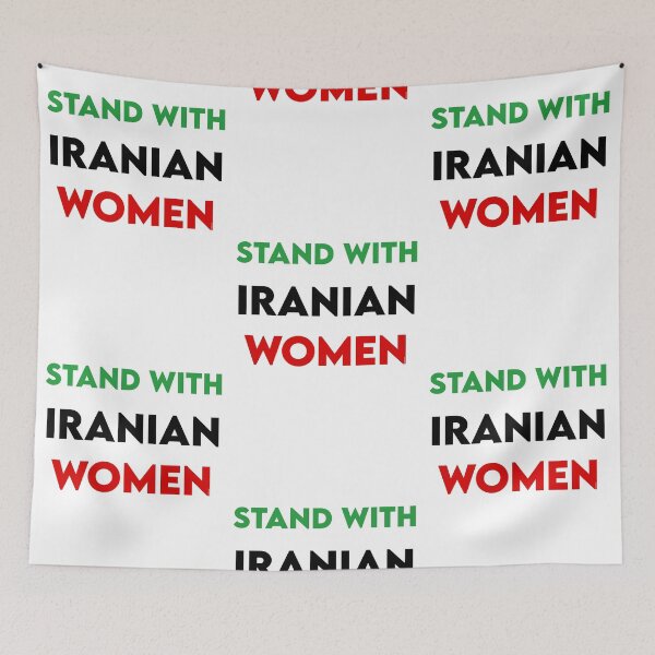 Item preview, Stand for Iranian Women Powerful Protest Iran designed and sold by YOStudios.