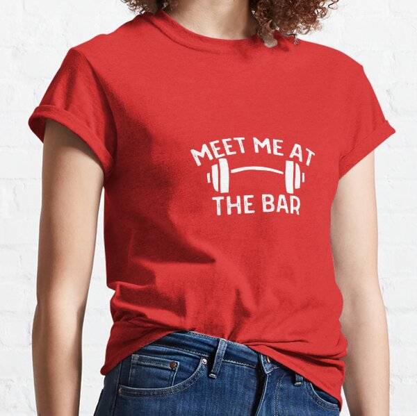 Meet Me At The Bar Weightlifting Vintage shirt