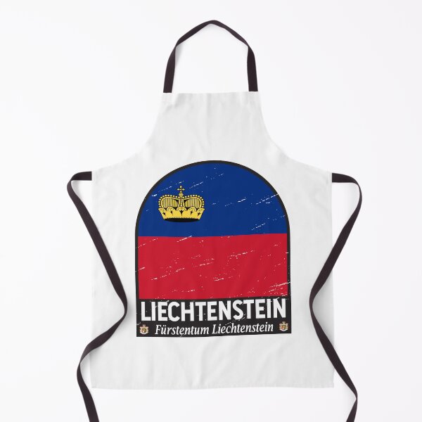 Item preview, Liechtenstein Flag Emblem Distressed Vintage designed and sold by KrisSidDesigns.