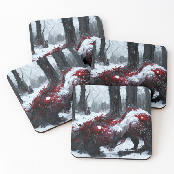 Item preview, Winter Forest Beast A2 designed and sold by rabogallery2020.