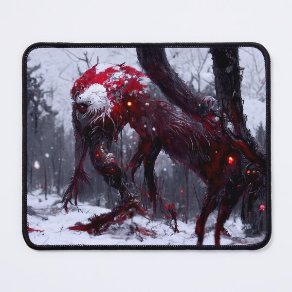 Item preview, Winter Forest Beast A3 designed and sold by rabogallery2020.