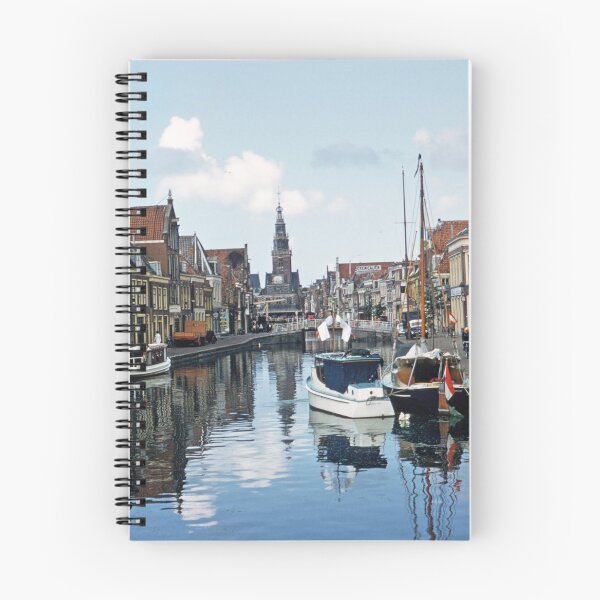 Item preview, 1950s - View from Luttik Oudorp canal - De Waag Weighing house at the Waagplein Square, Alkmaar, Netherlands designed and sold by thatwaslife.