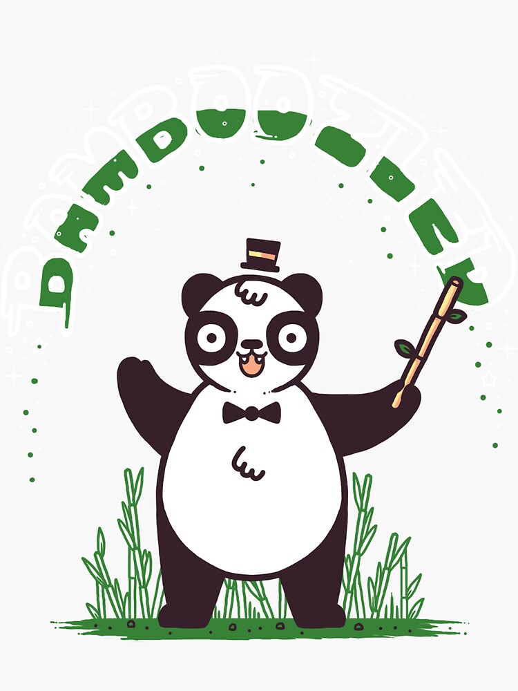 "Bamboozled" Sticker for Sale by Randyotter Redbubble