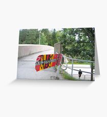 In The Suburb II Greeting Card