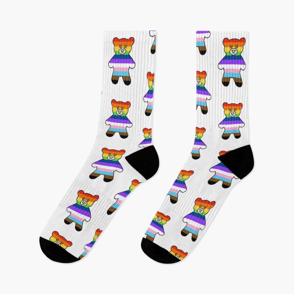 Item preview, Gay Pride Rainbow Bear designed and sold by Adam Regester.