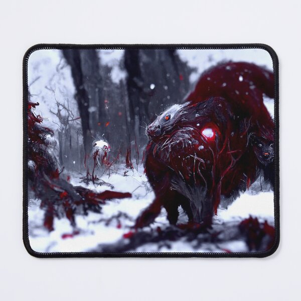 Item preview, Winter Forest Beast A5 designed and sold by rabogallery2020.
