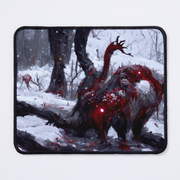 Item preview, Winter Forest Beast A6 designed and sold by rabogallery2020.