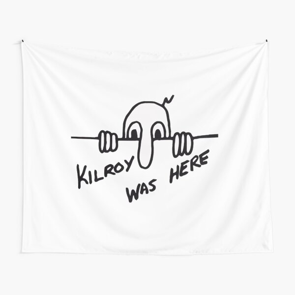 Kilroy estuvo aquí Tela decorativa