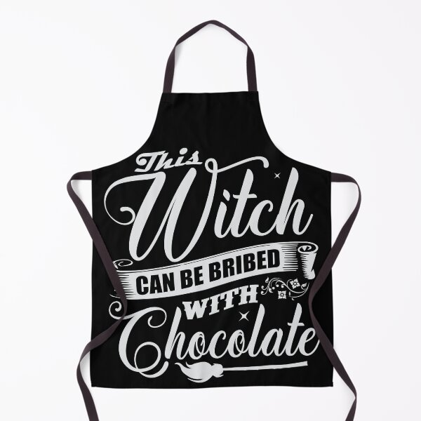Item preview, This witch can be bribed with chocolate - Halloween Witch and Chocolate designed and sold by Rasu Art.